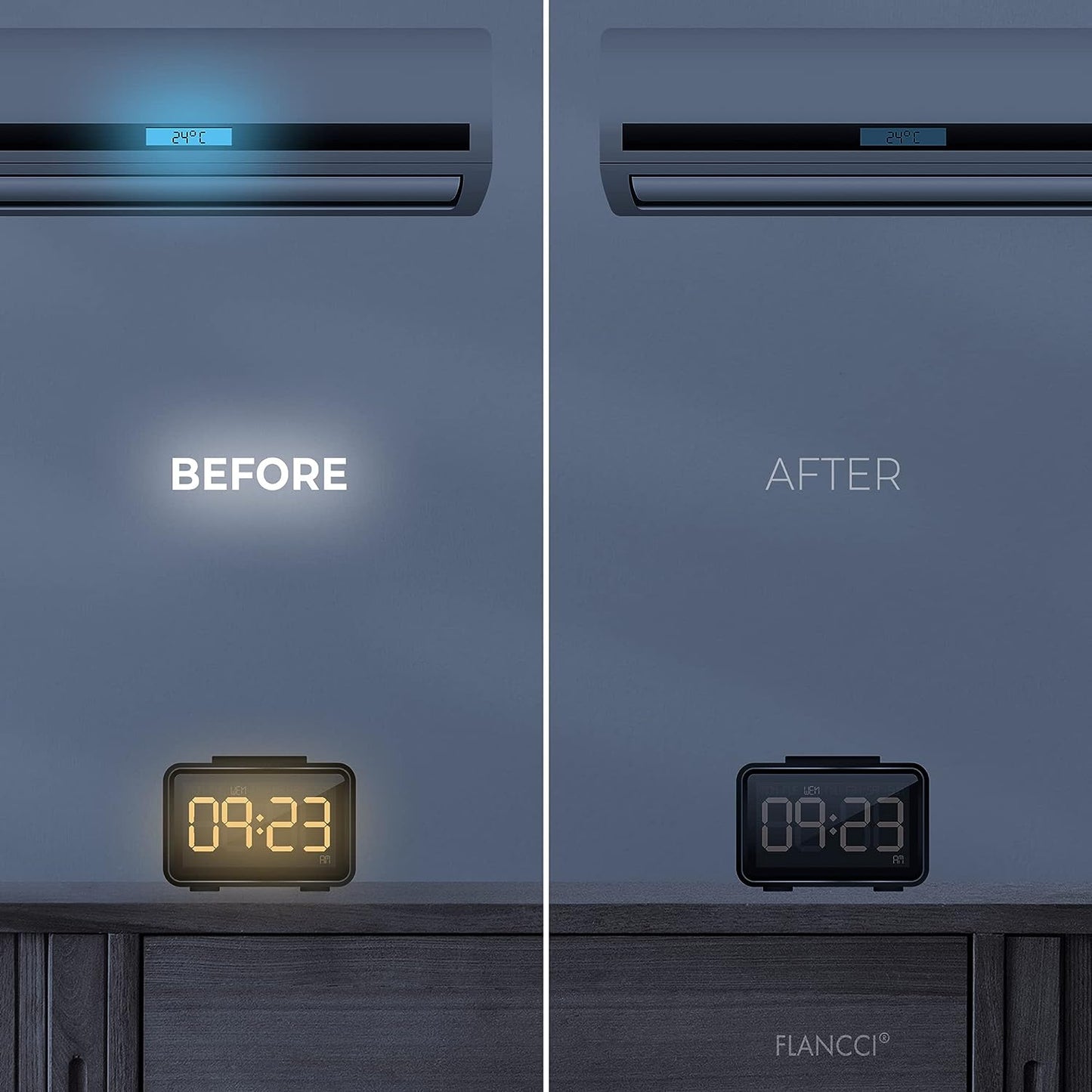 LED Light Blocking Stickers, Light Dimming LED Filters, (2 Sheets) Dimming Sheets for Routers, LED Covers Blackout, Dimming 50% ~ 80% of LED Lights, (2Sheets = 1 Cut Out + 1 Uncut)